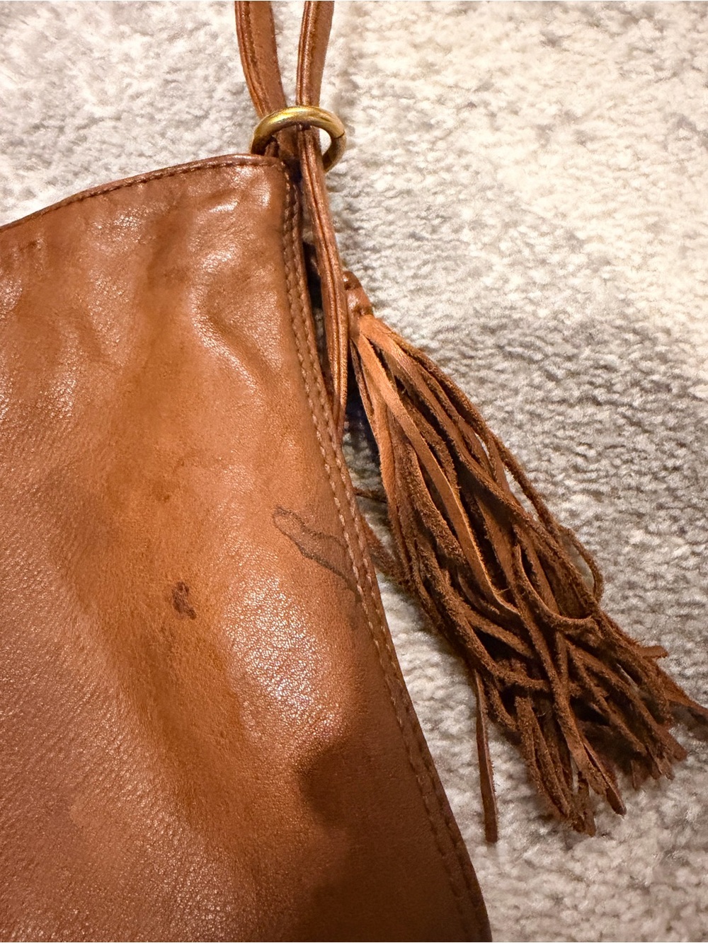 HOBO Leather Backpack Convertible Purse Dual Satchel  MSRP $288 - Picture 6 of 9